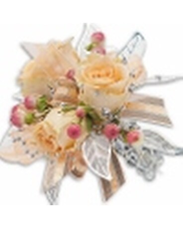 3 rose corsage